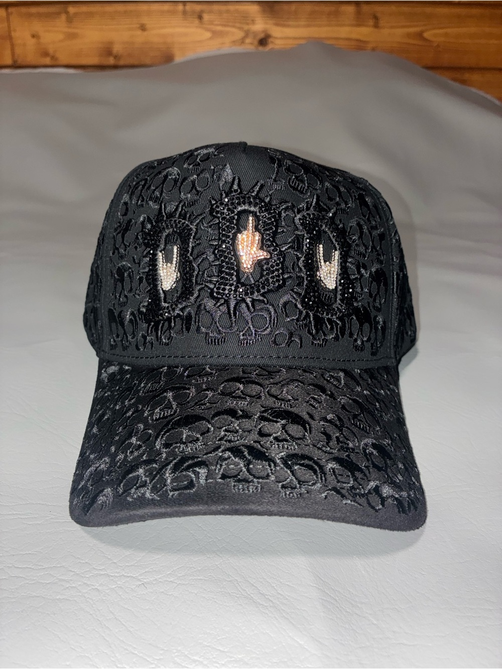 Barbas hats BBB Hand Skull